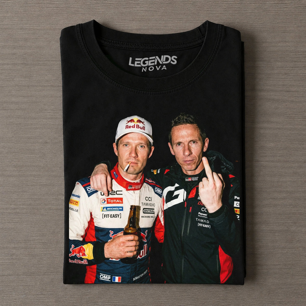 Julien Ingrassia & Sébastien Ogier|WRC Tee