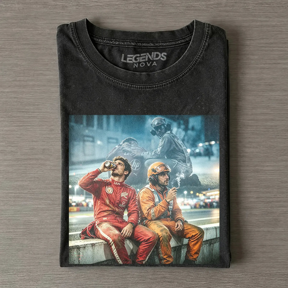 F1 Crash Funny T-shirt