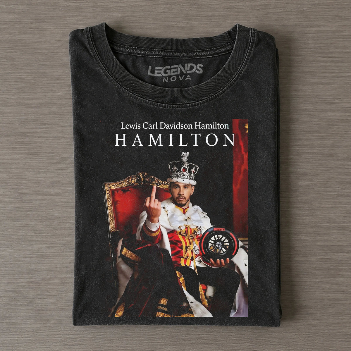 F1 Lewis Hervé Perceval T-Shirt