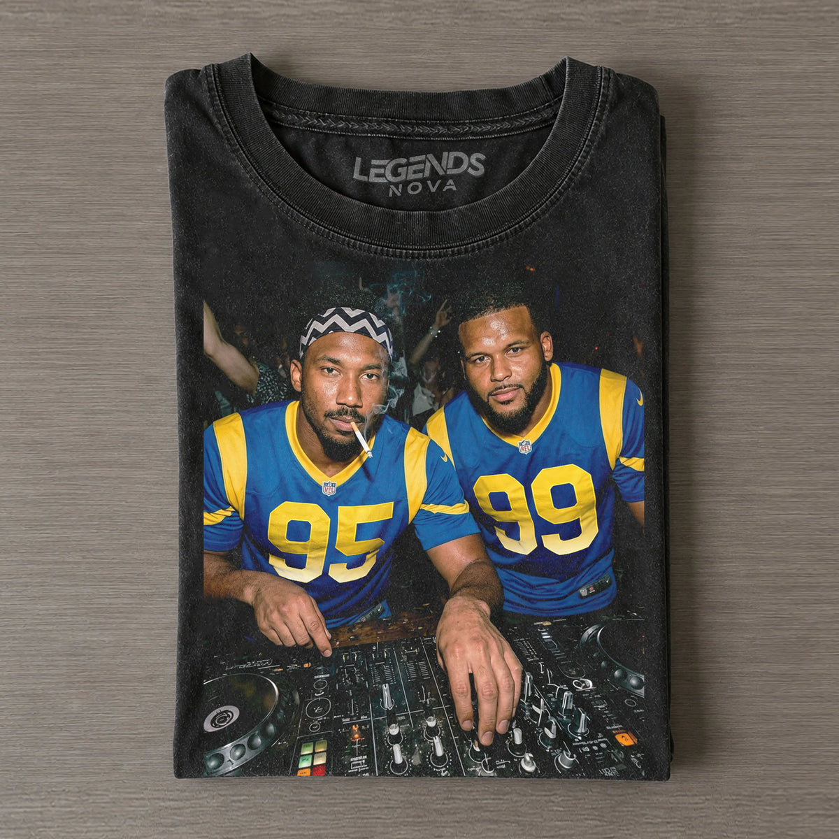 MG & AD LA Rams Football T-shirt