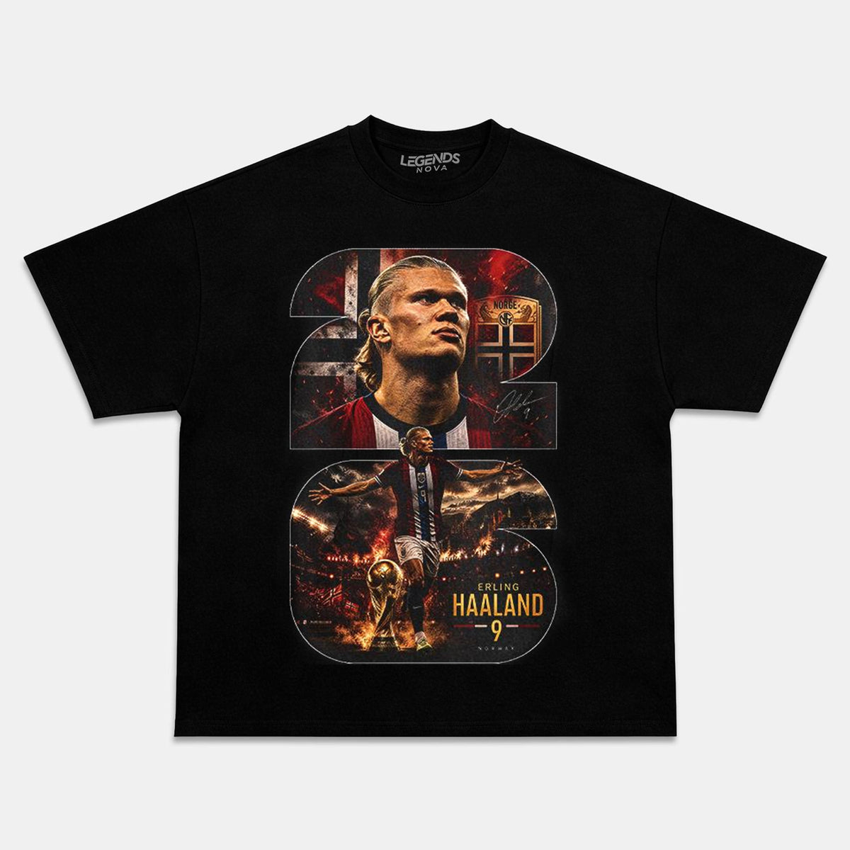 Erling Haaland Norway 2026 T-shirt