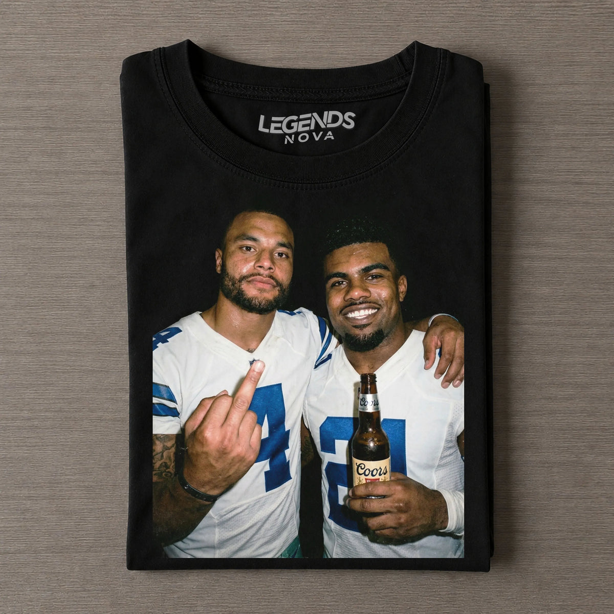 Dak Prescott & Ezekiel Elliott Football T-shirt