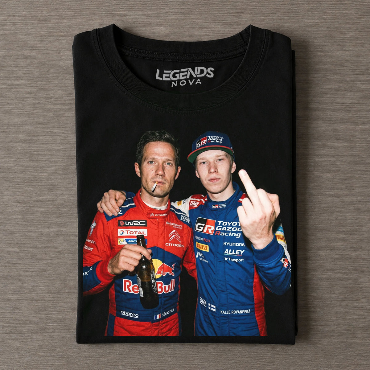 Sébastien Ogier & Kalle Rovanperä 2026 Secto Rally Finland｜WRC Tee