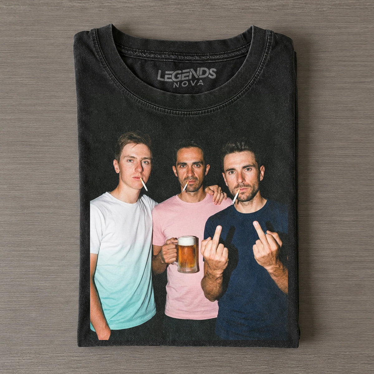 Tadej Pogačar & Primož Roglič & Alberto Contador 2026 Vintage T-shirt