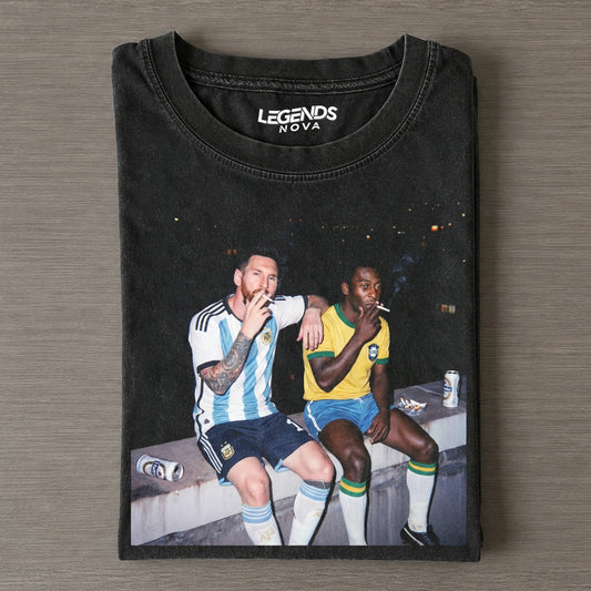 Messi & Pelé V2 Vintage Tee