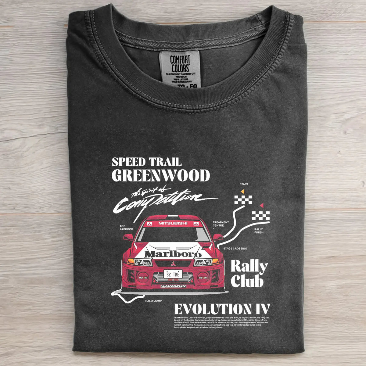 SPEED TRAILGREENWOOD TEE