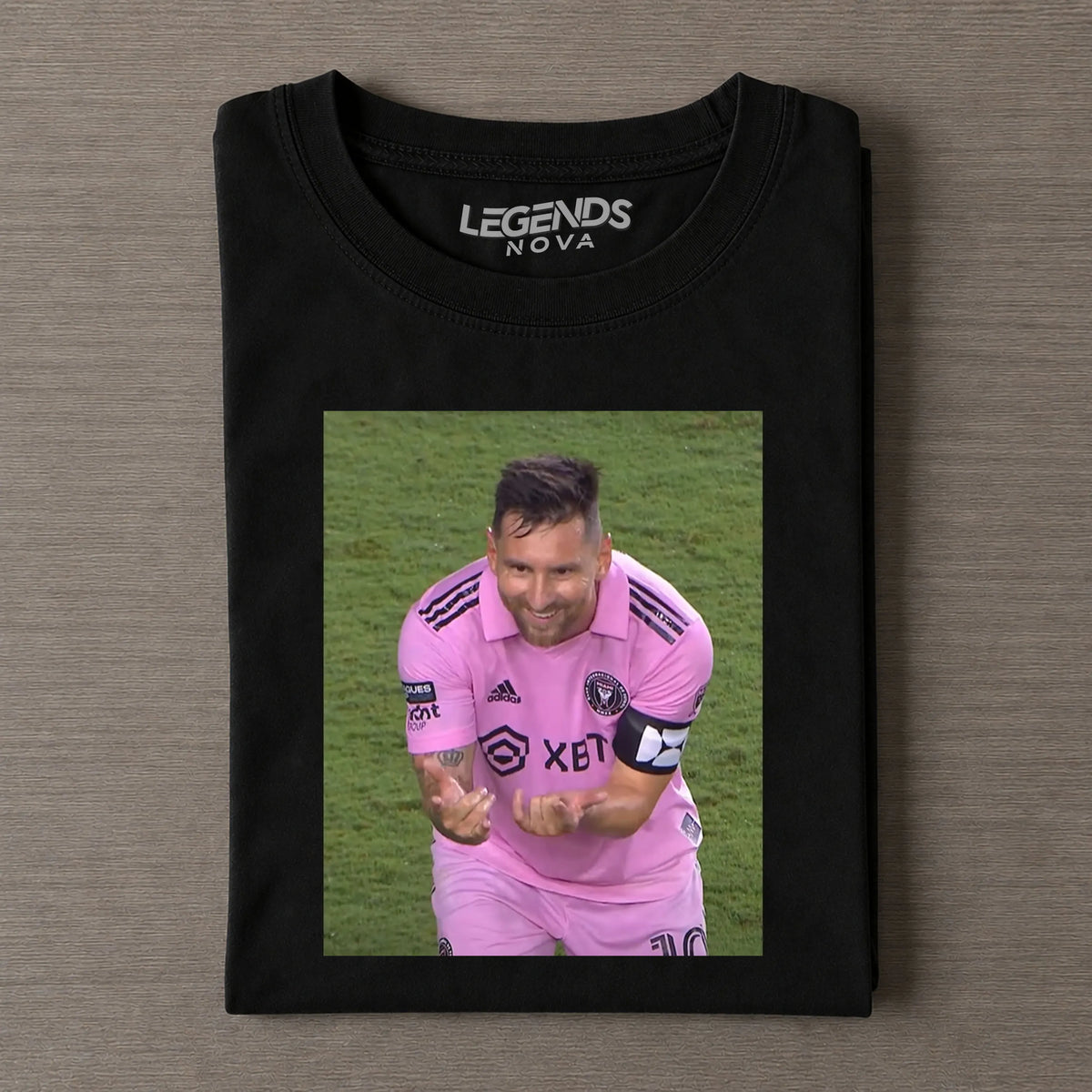 Messi Super Hero Funny Tee