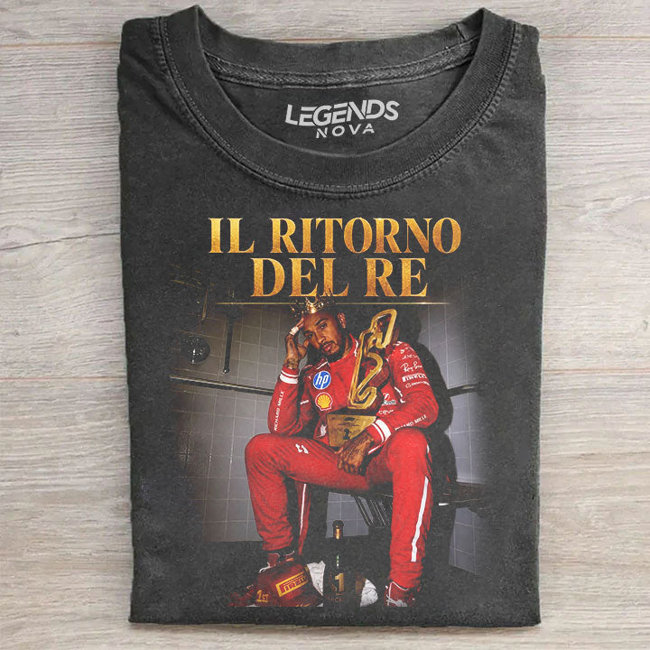 Lewis F1 Retro T-shirt