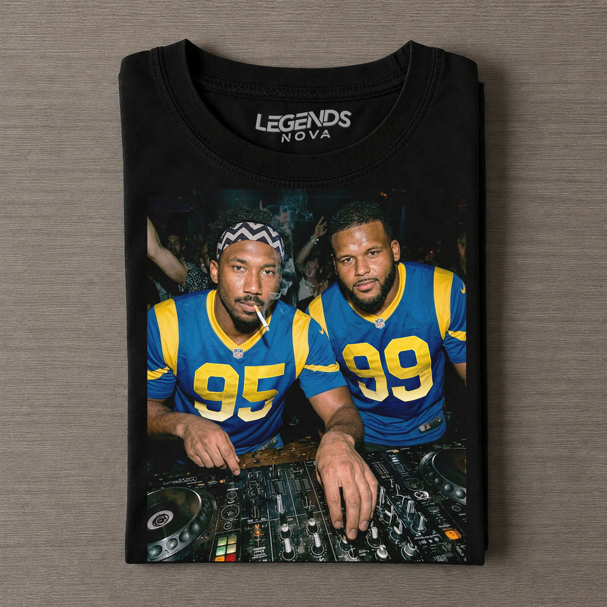 MG & AD LA Rams Football T-shirt