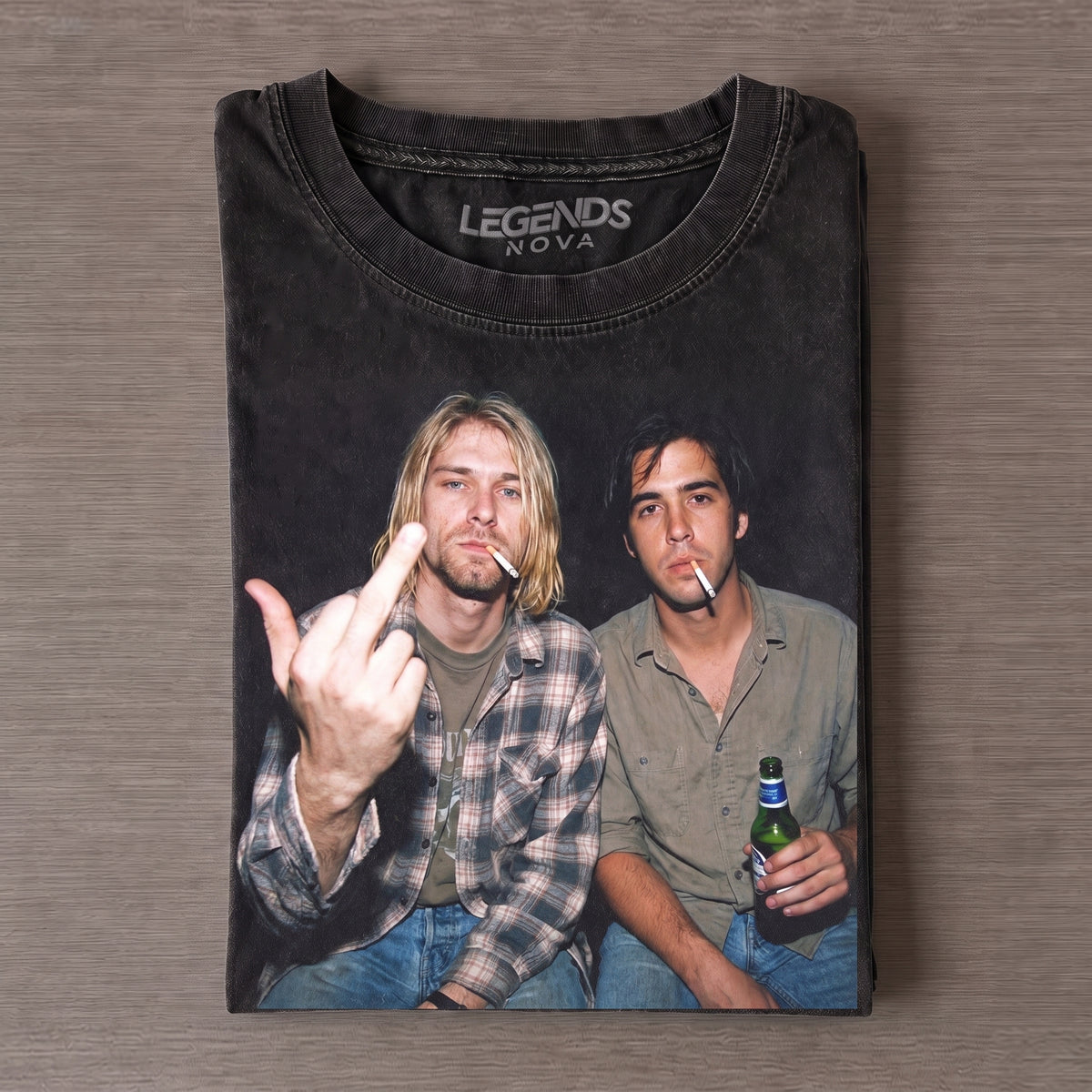 Funny Nirvana Vintage Tee